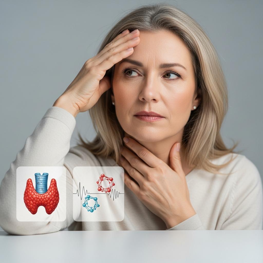 Menopauza vagy pajzsmirigyprobléma? Hasonló tünetek, eltérő okok