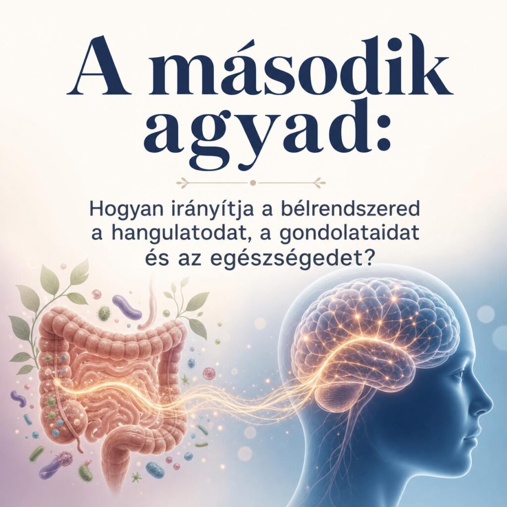 A második agyad: Hogyan irányítja a bélrendszered a hangulatodat, a gondolataidat és az egészségedet?