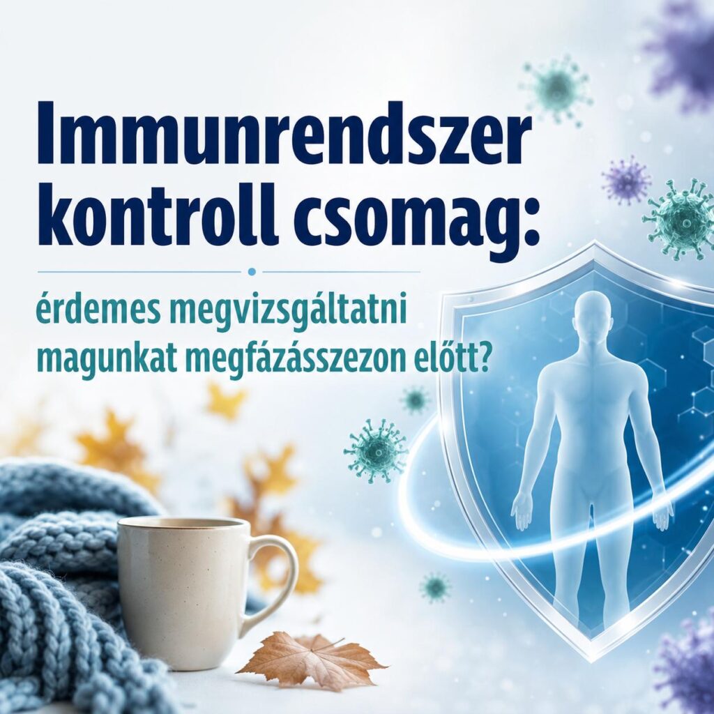 Immunrendszer kontroll csomag: érdemes megvizsgáltatni magunkat megfázásszezon előtt?