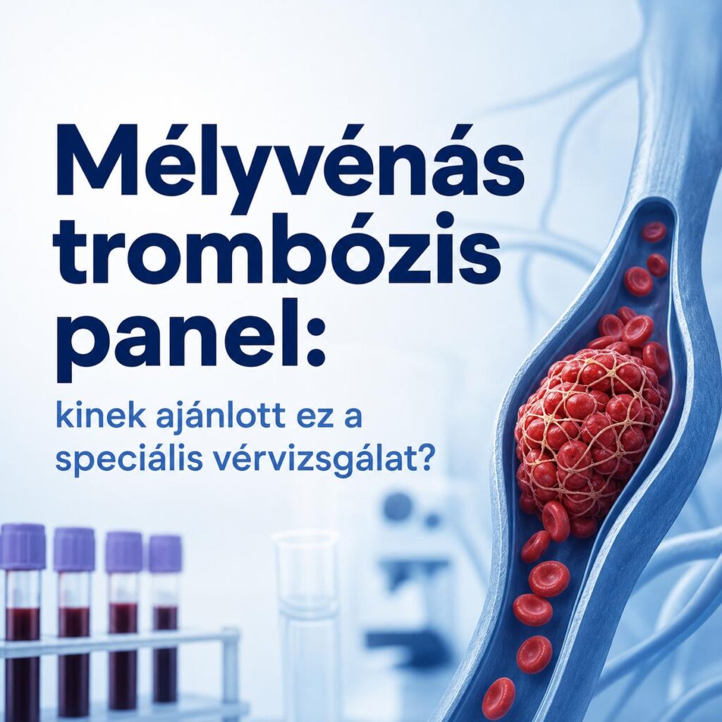 Mélyvénás trombózis panel: kinek ajánlott ez a speciális vérvizsgálat?
