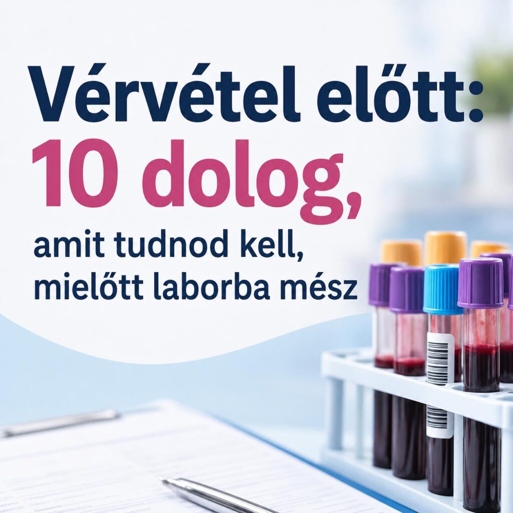 Vérvétel előtt: 10 dolog, amit tudnod kell, mielőtt laborba mész